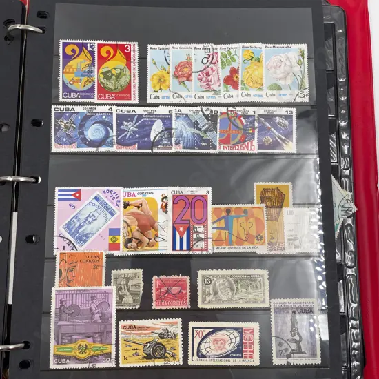 Four NZ & World Vintage Stock Book Albums