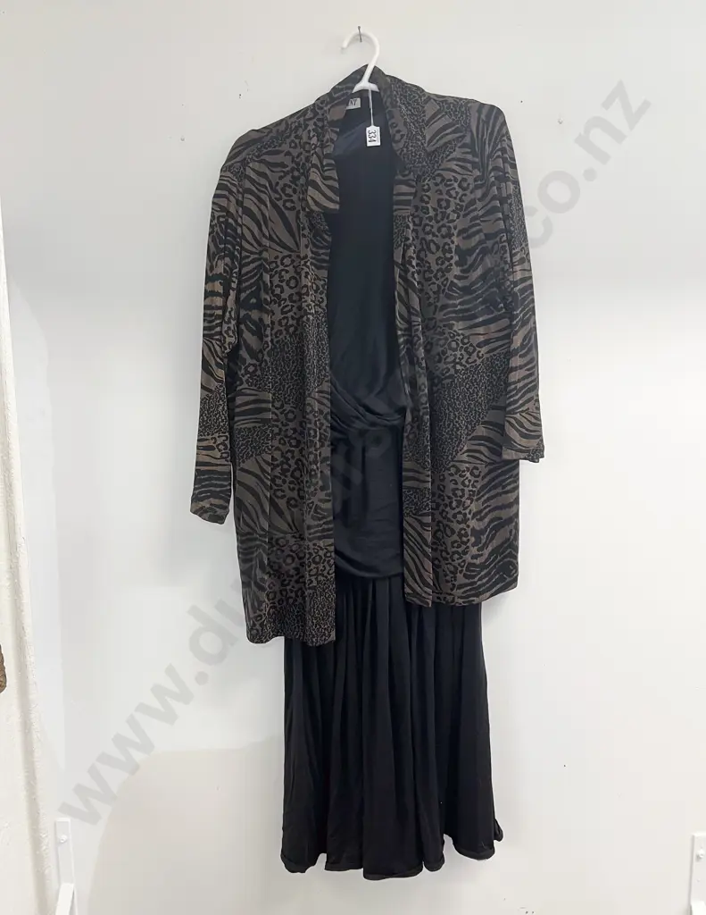 Mr Simon Australia Black Dress and Peer Gynt Ladies Shirt Image 1++