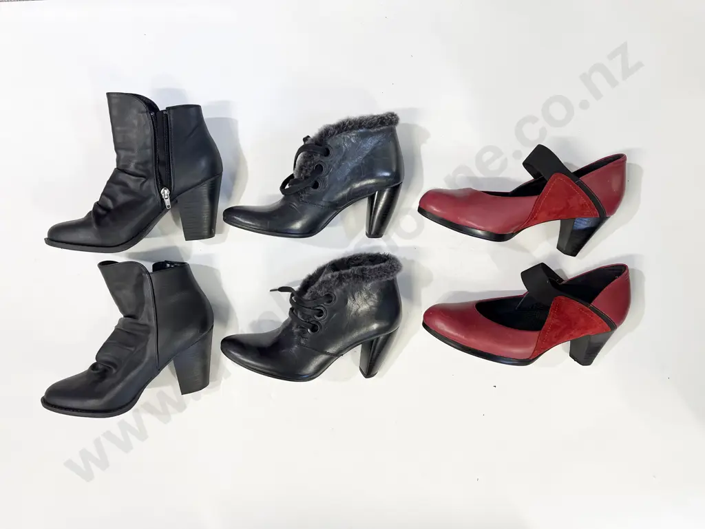 Three Pairs of Ladies Shoes Image 1++