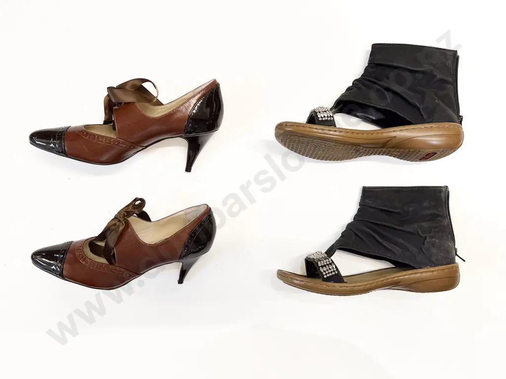 Two Pairs of Ladies Shoes Image 1++