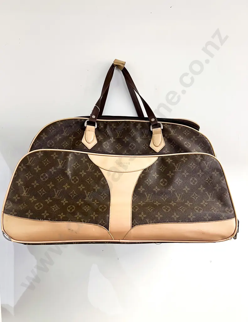 Faux Louis Vuitton Monogram Rolling Luggage Bag Image 1++
