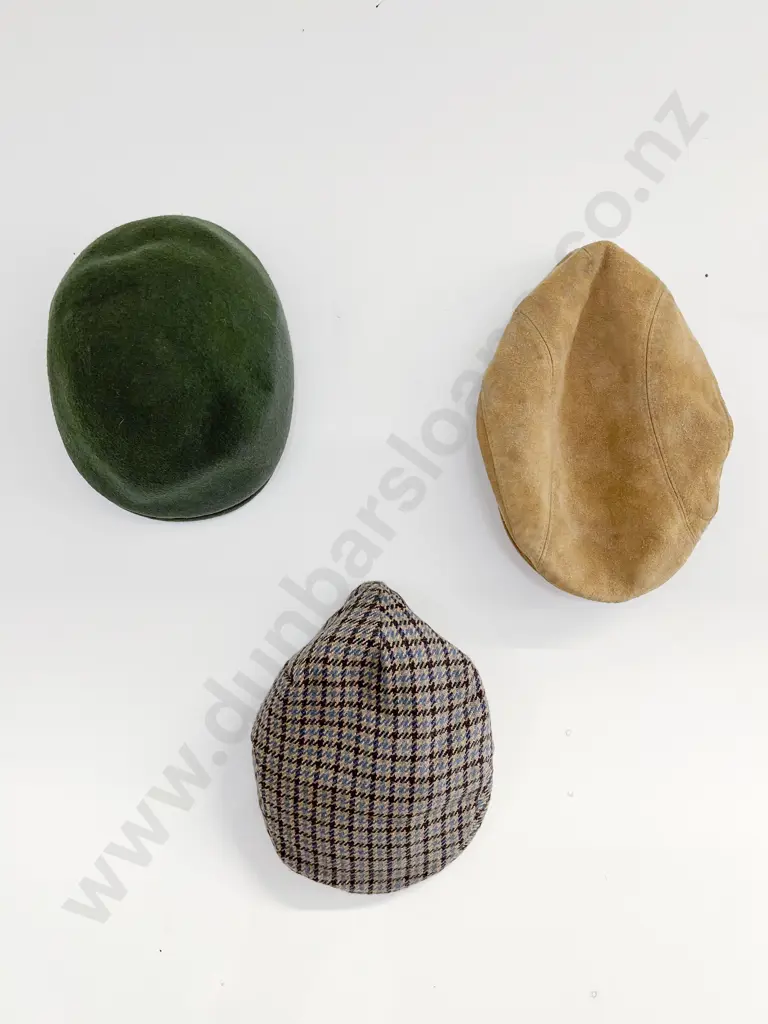 Cashmere Burberrys Cheese Cutter's Cap together with Collection of Others Image 1++