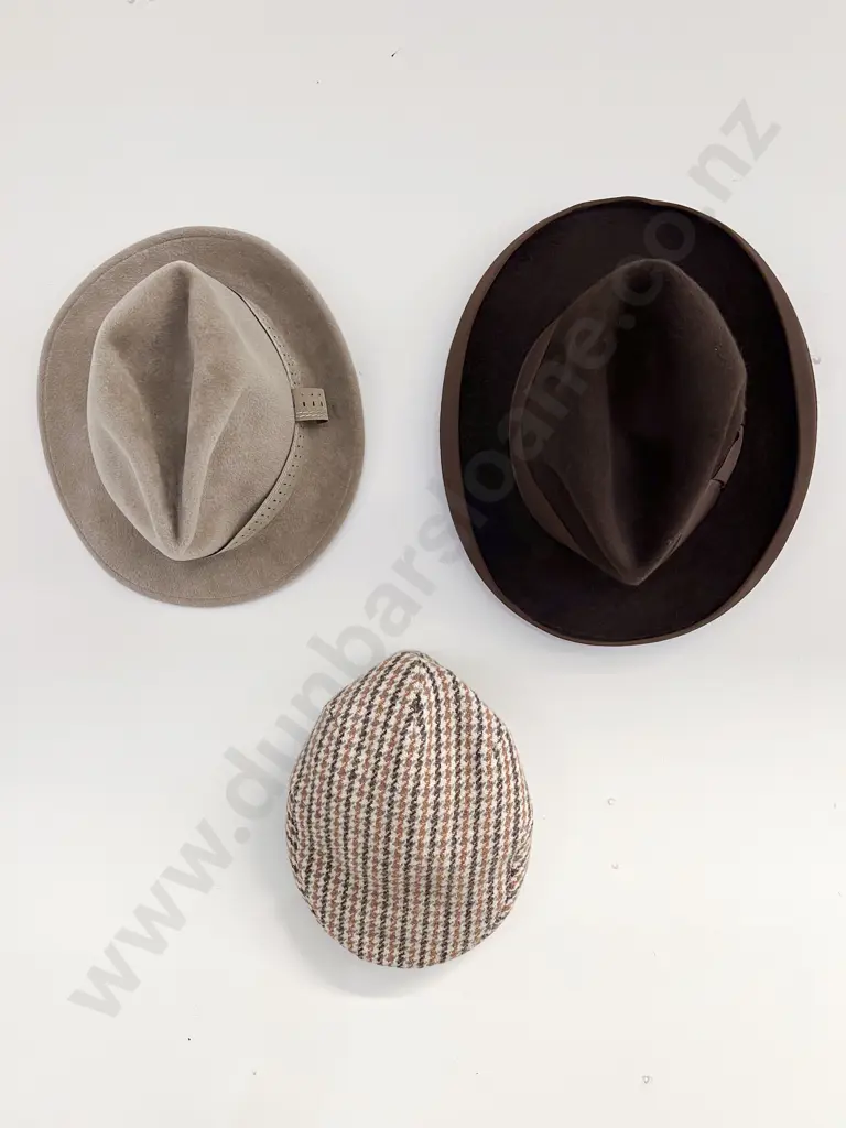 Cashmere Burberrys Cheese Cutter's Cap together with Collection of Others Image 1++