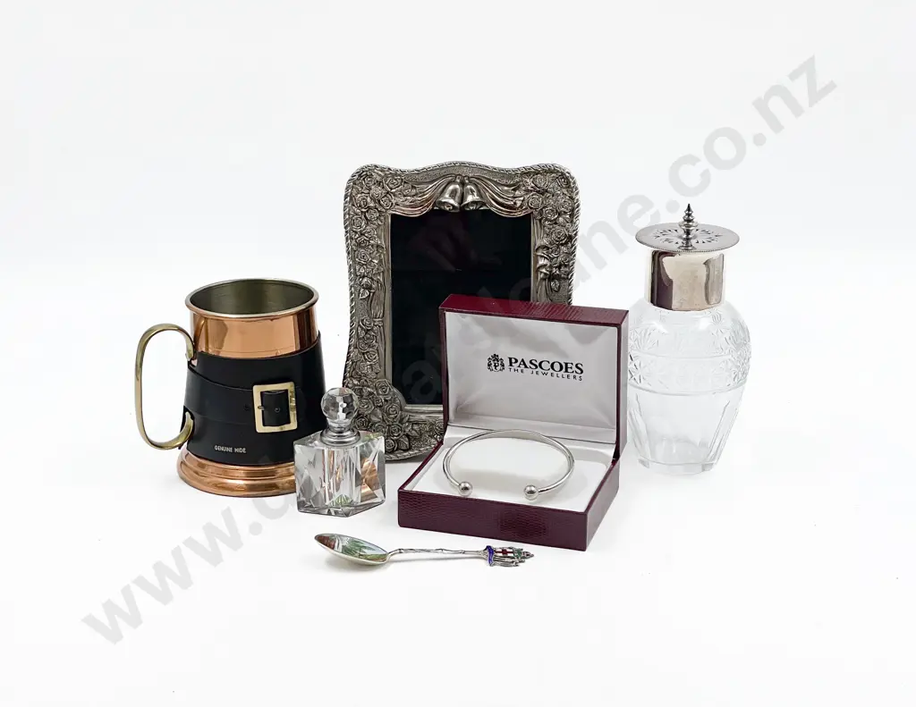 Small Quantity of Assorted incl Bracelet S/S & Enamel Teaspoon etc Image 1++