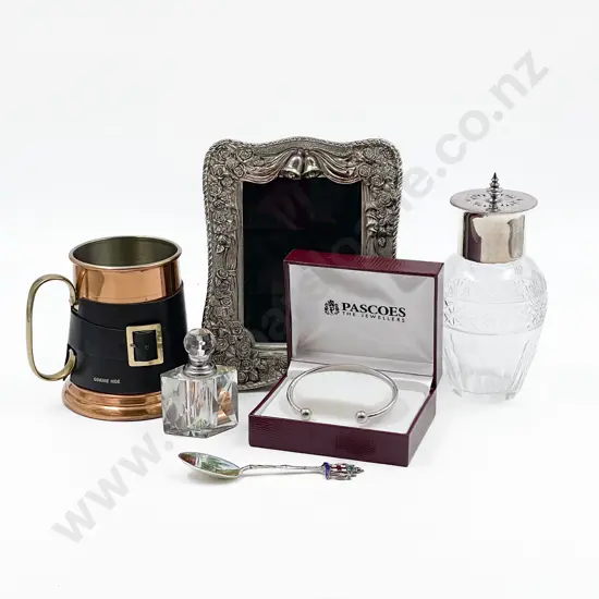 Small Quantity of Assorted incl Bracelet S/S & Enamel Teaspoon etc