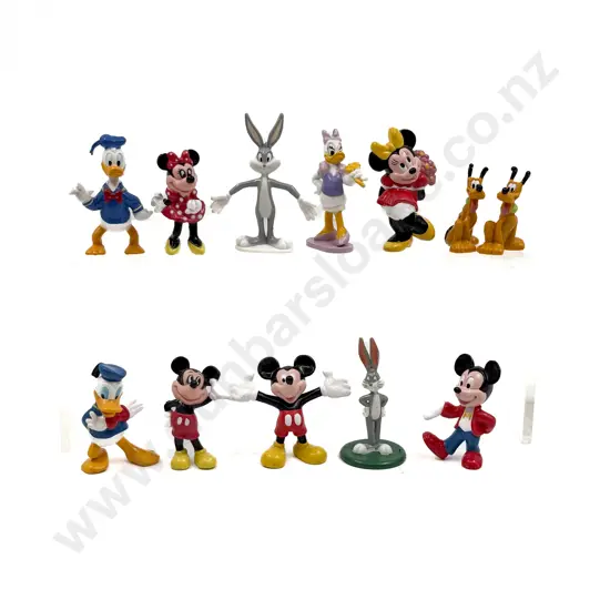 Small Quantity of Assorted Mostly Disney Figures