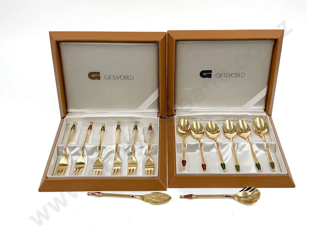 Three Boxed Sets of Gift World Cutlery Image 1++