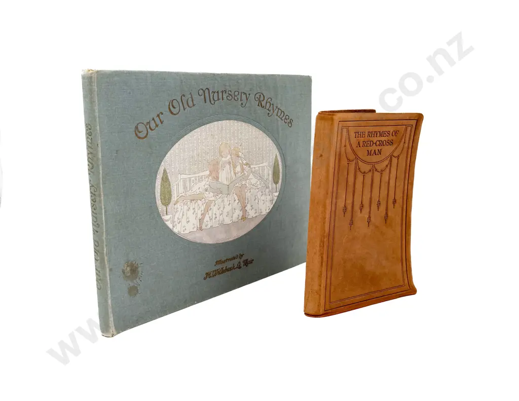 Two Vintage Nursery Rhyme Volumes Image 1++