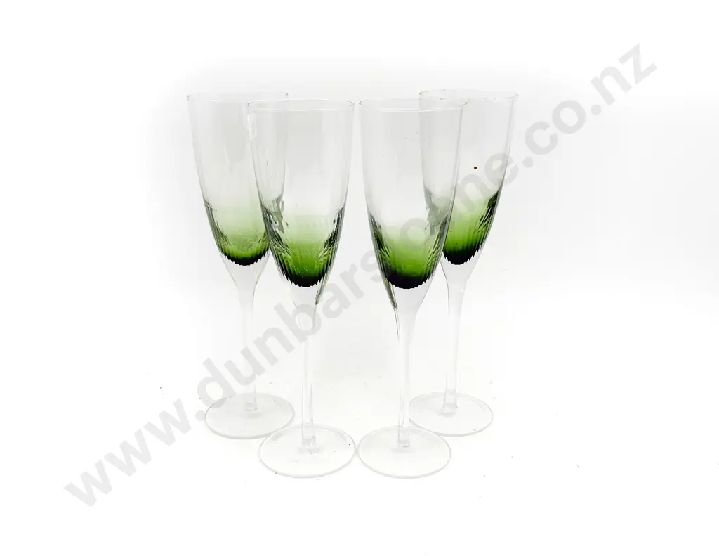 Four Champagne Flutes Image 1++