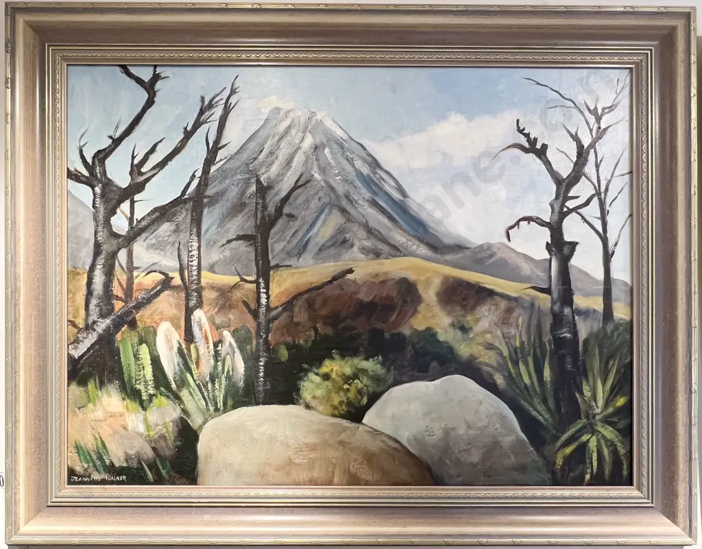 Jeanette Walker - Oil Mountain Study Image 1++