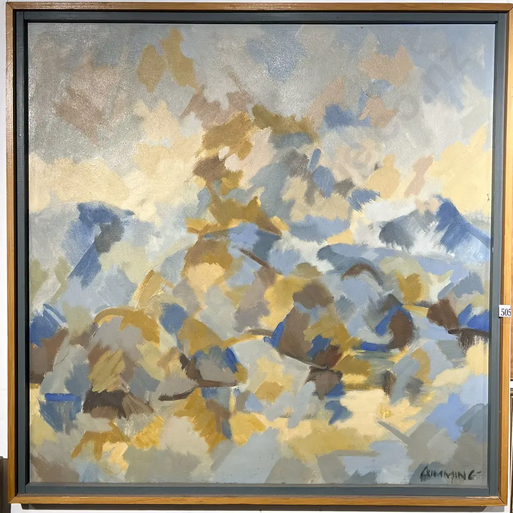 W. W. Cumming - "Marlborough Sounds NZ Series" - Oil on Board Image 1++