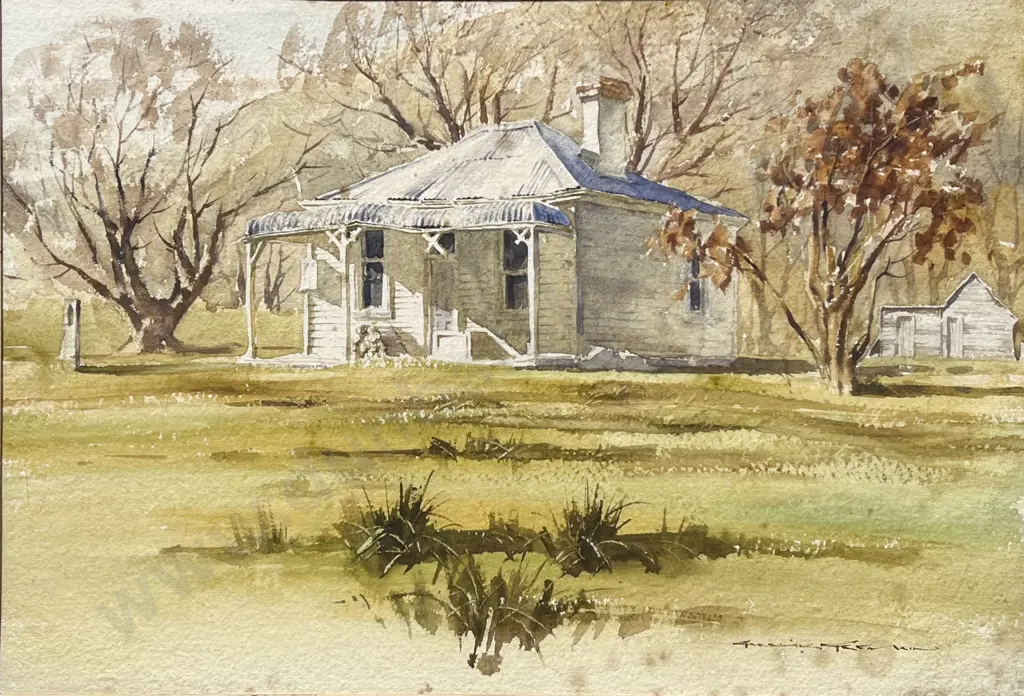 Garrick Tremain - "Mellowed" - Watercolour Image 1++