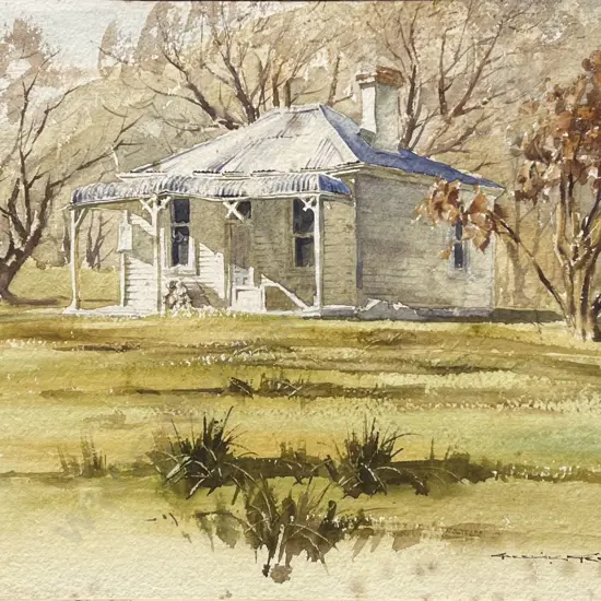 Garrick Tremain - "Mellowed" - Watercolour