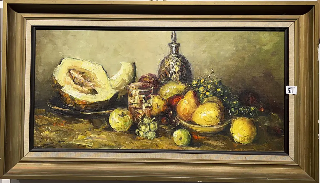 Hawley - Still Life - Oil on Board Image 1++