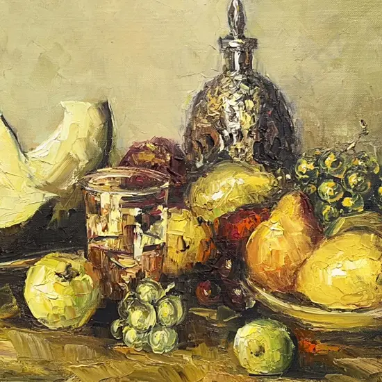 Hawley - Still Life - Oil on Board