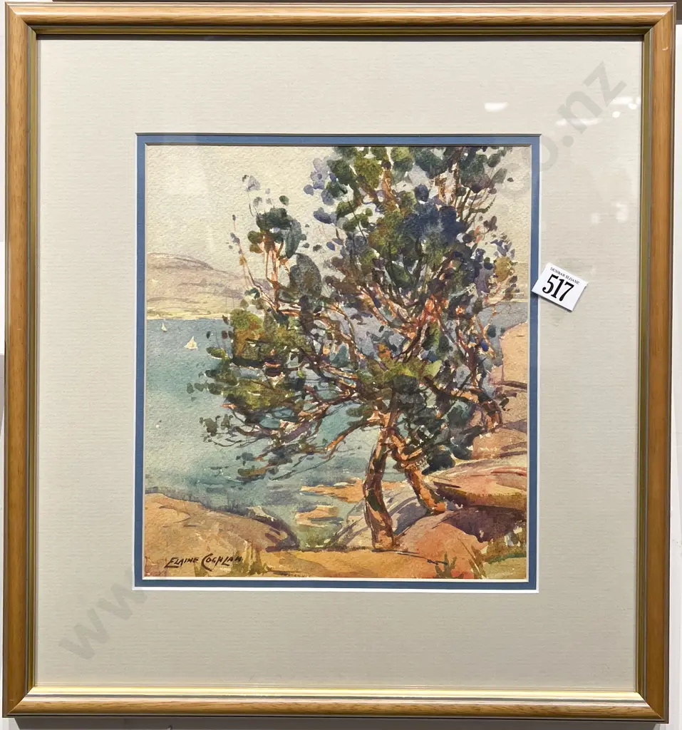 Elaine Coghlan - "View from Balmoral Beach" - Watercolour Image 1++