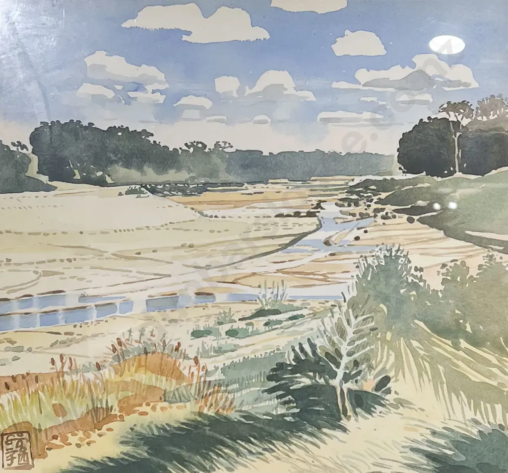 Snahre Kerliw - "Sabie River" - Watercolour Image 1++