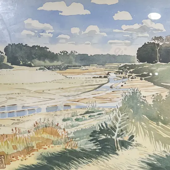 Snahre Kerliw - "Sabie River" - Watercolour