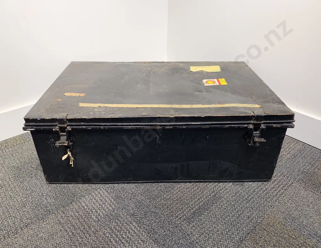 Large Tin Trunk Image 1++