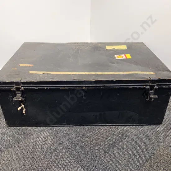 Large Tin Trunk