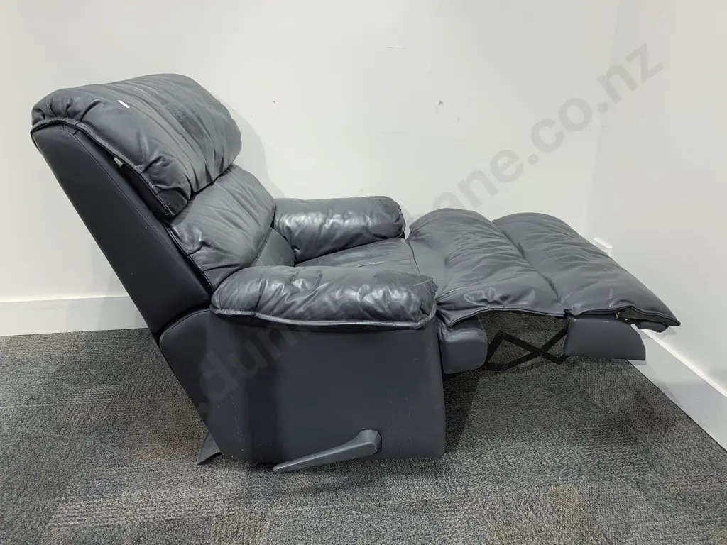 Leather Reclining Armchair Image 1++