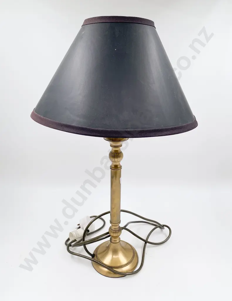 Brass Table Lamp Image 1++