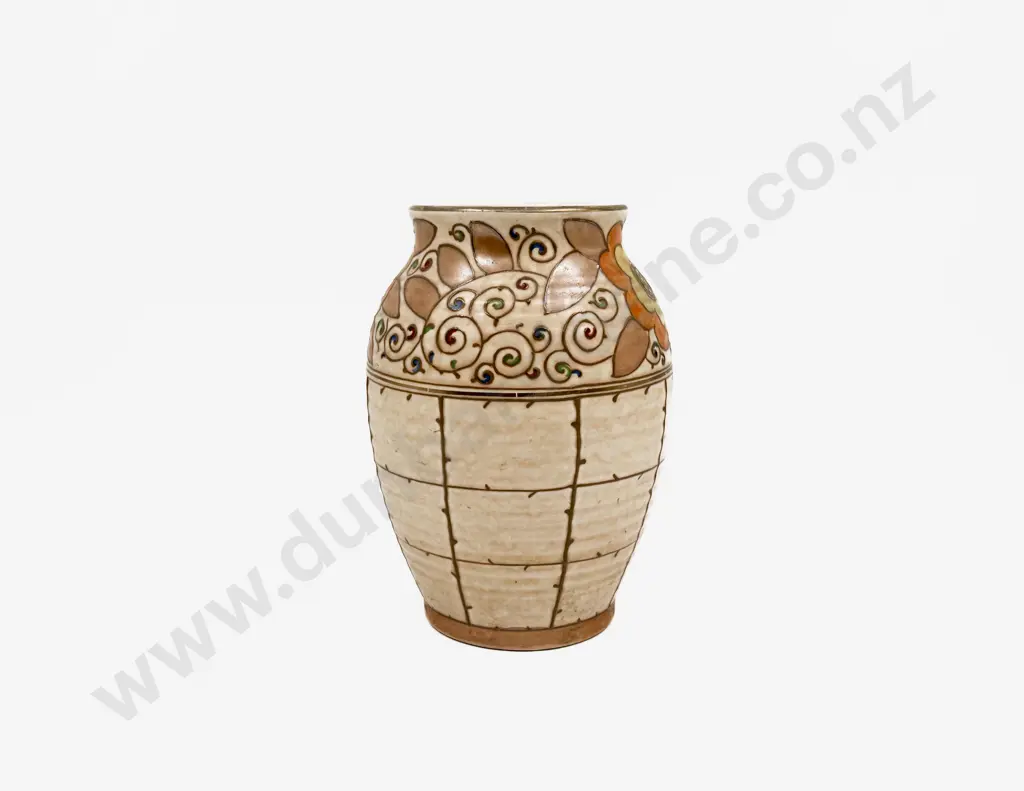 Burleigh Ware Charlotte Rhead Vase Image 1++
