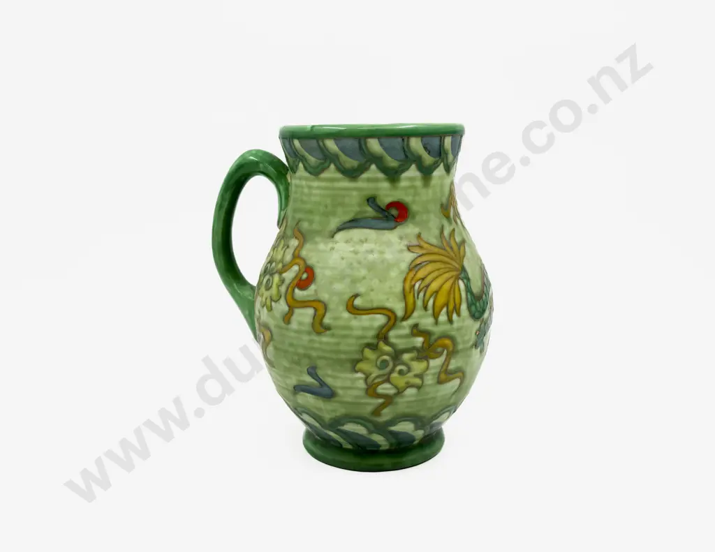 Crown Ducal Sighed Charlotte Rhead Dragon Decorated Jug Image 1++