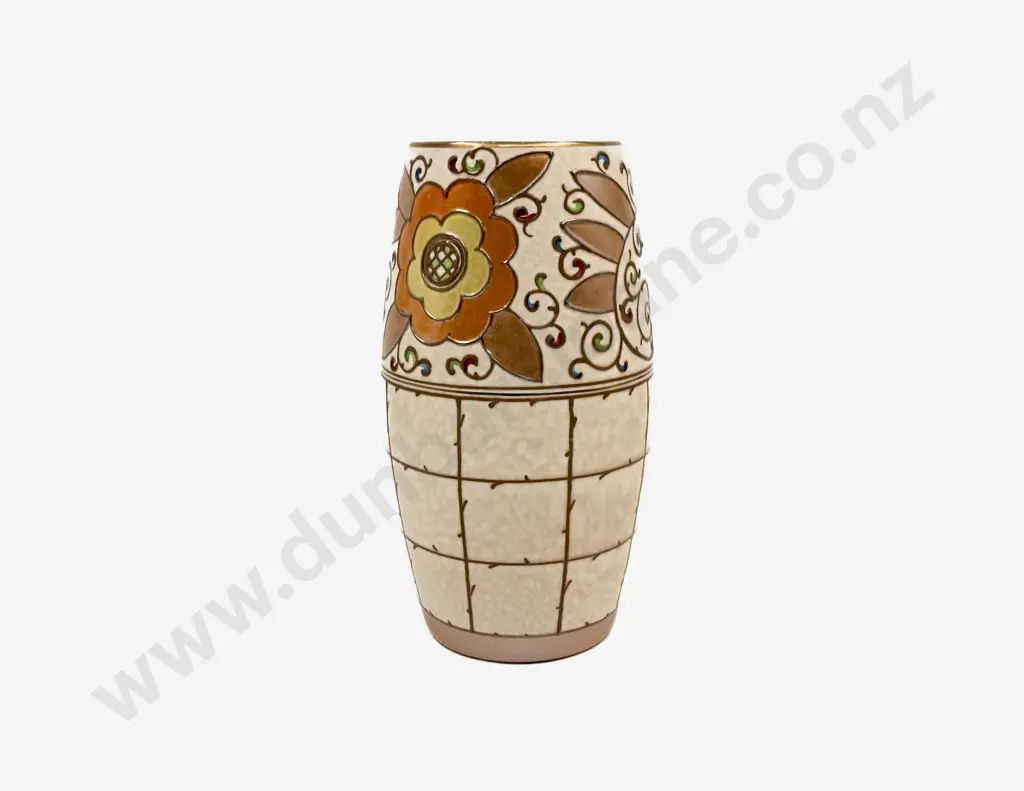 Burleigh Ware Charlotte Rhead Vase Image 1++