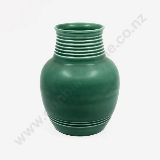 Bretby Studio Ribbed Vase