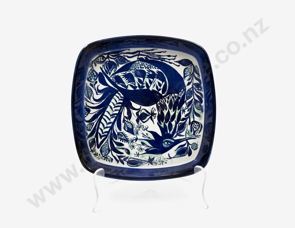 Mid C20th Royal Copenhagen Sqaure Dish Image 1++