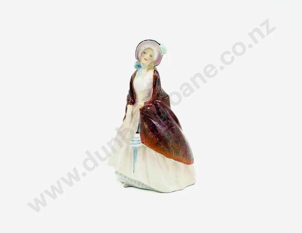 RD Figure Paisley Shawl HN 1988 Image 1++