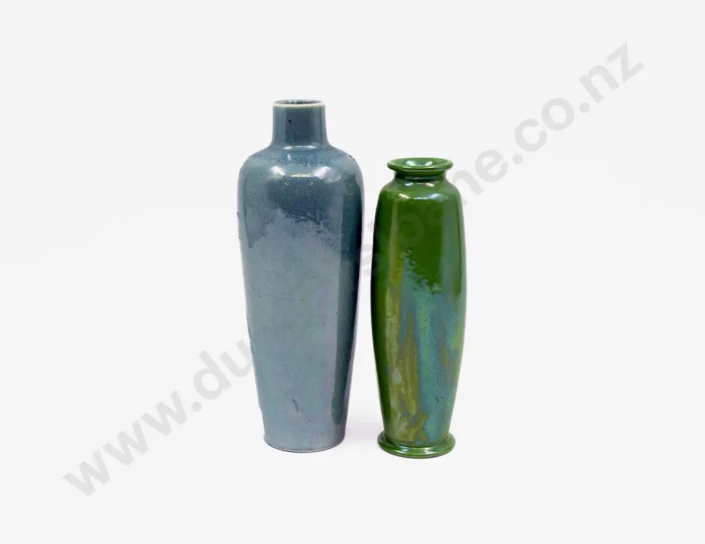 Two Ruskin Lustre Vases Image 1++