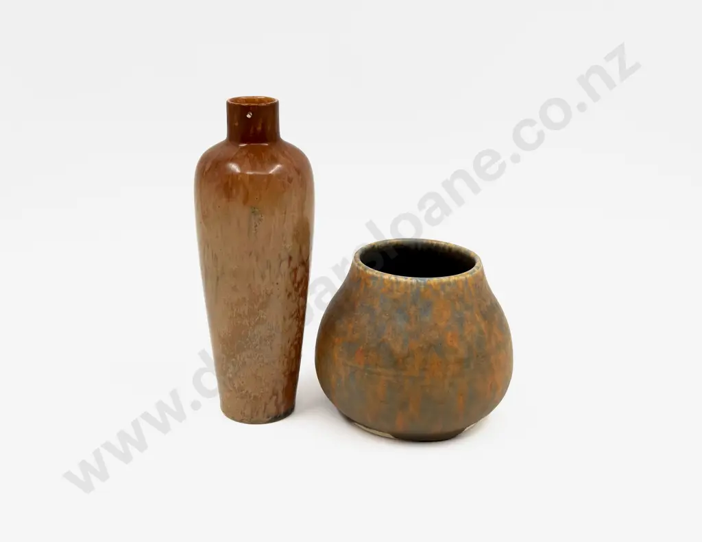 Ruskin High Fired Vase Image 1++