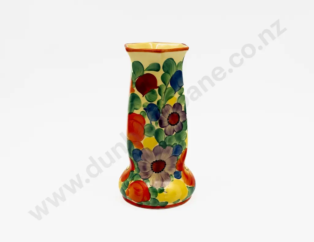 Czech Hand Painted Vase Image 1++