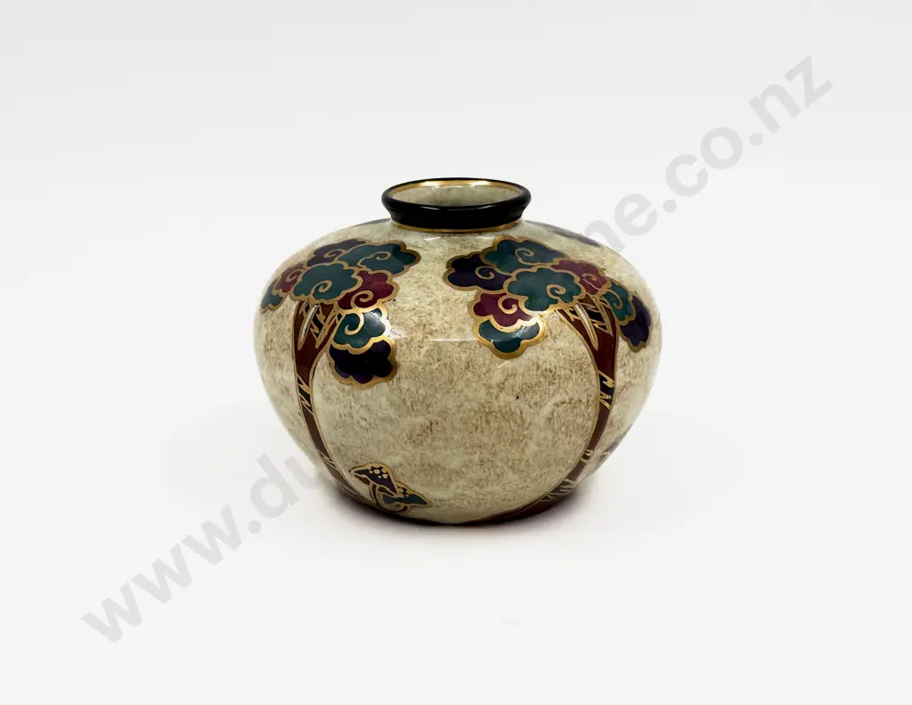 Regal Ware Art Deco Glendene Pattern Posy Vase Image 1++