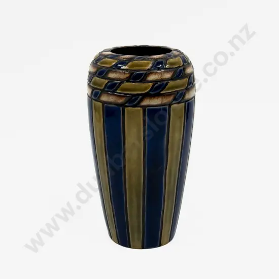 Royal Doulton Stoneware C1912 Studio Decorated Vase