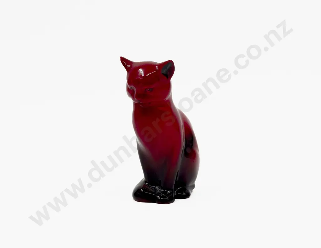 RD Flambe Cat Figure Image 1++