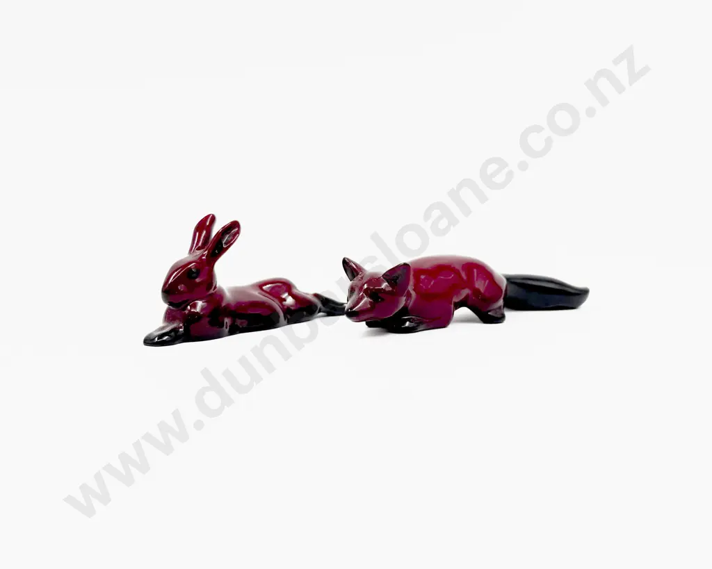 Two RD Flambe Figures Image 1++