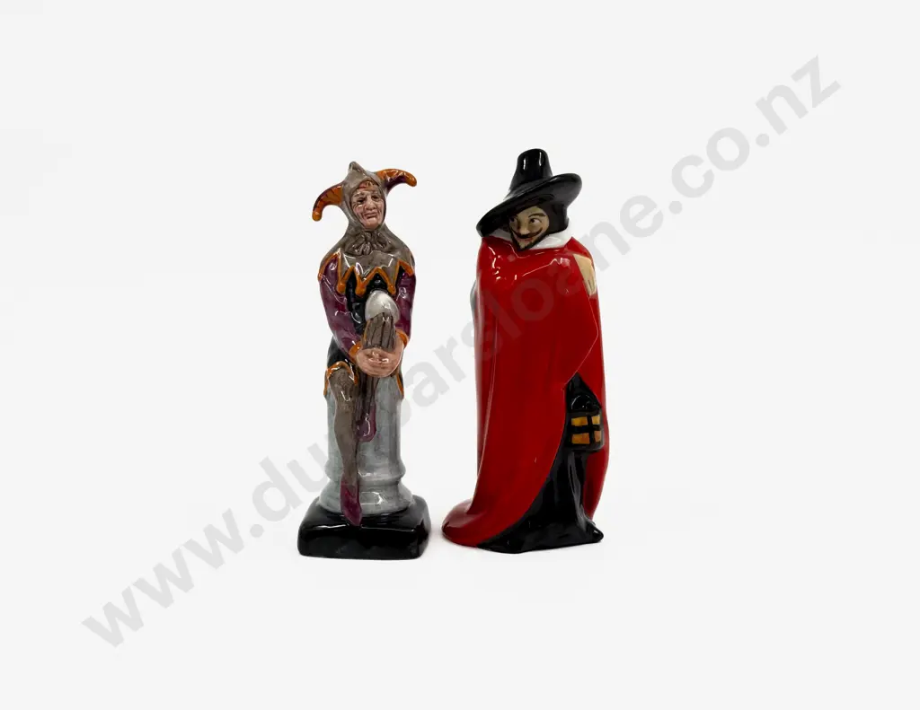 RD Figure Guy Fawkes HN3271 & The Jester HN 3335 Image 1++