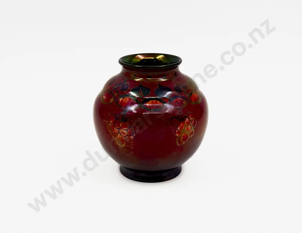 Royal Lancastrian Studio Decorated Lustre Vase Image 1++