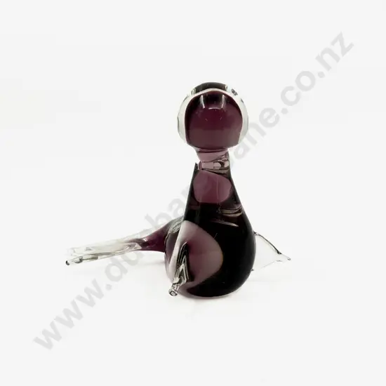 Murano Tinted Amber Glass Seal