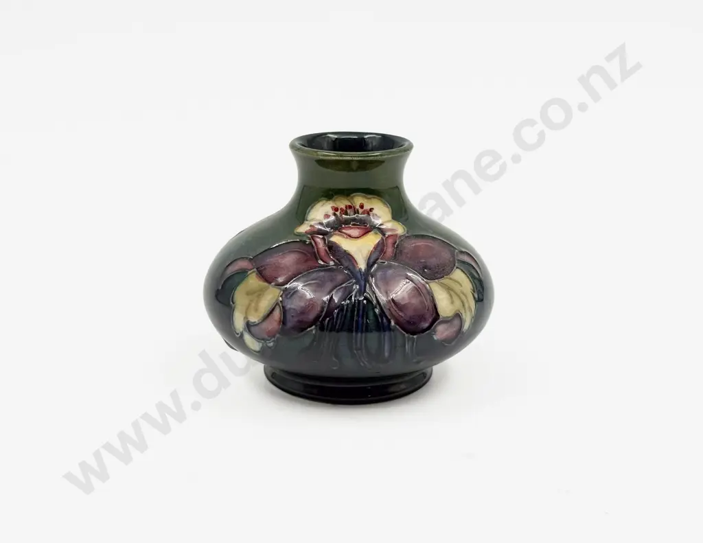 Walter Moorcroft Colombine Pattern Posy Vase Image 1++