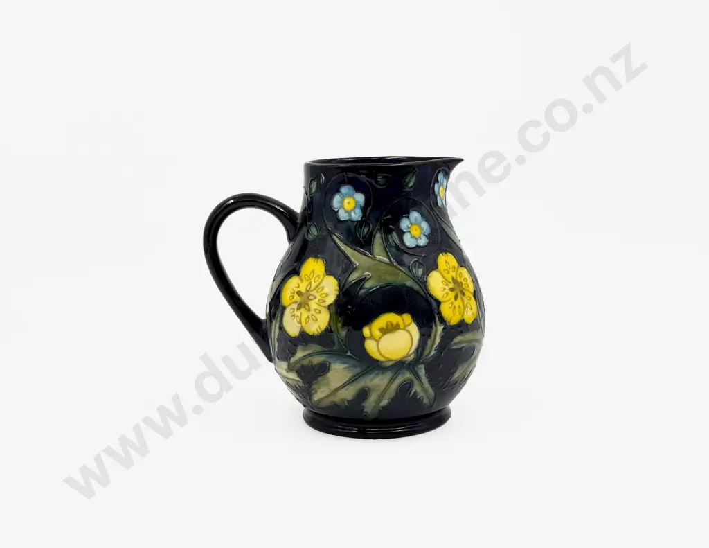 Moorcroft C1980 Modern Floral Pattern Jug Image 1++