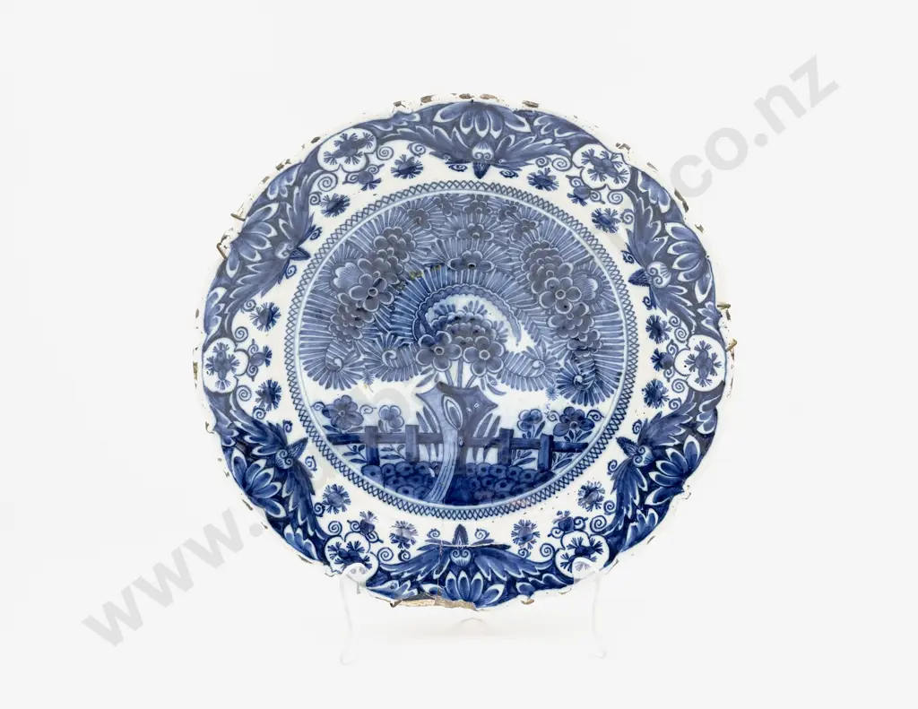 C18th European Faience Charger Image 1++