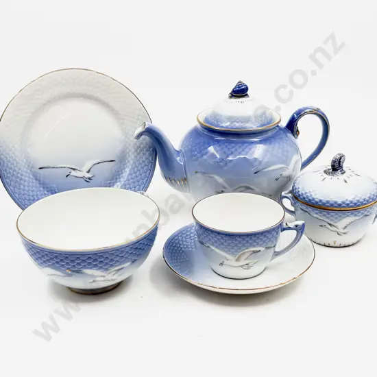 BIng & Grondahl of Copenhagen Denmark Seagull Pattern Six Place Setting Tea Ware