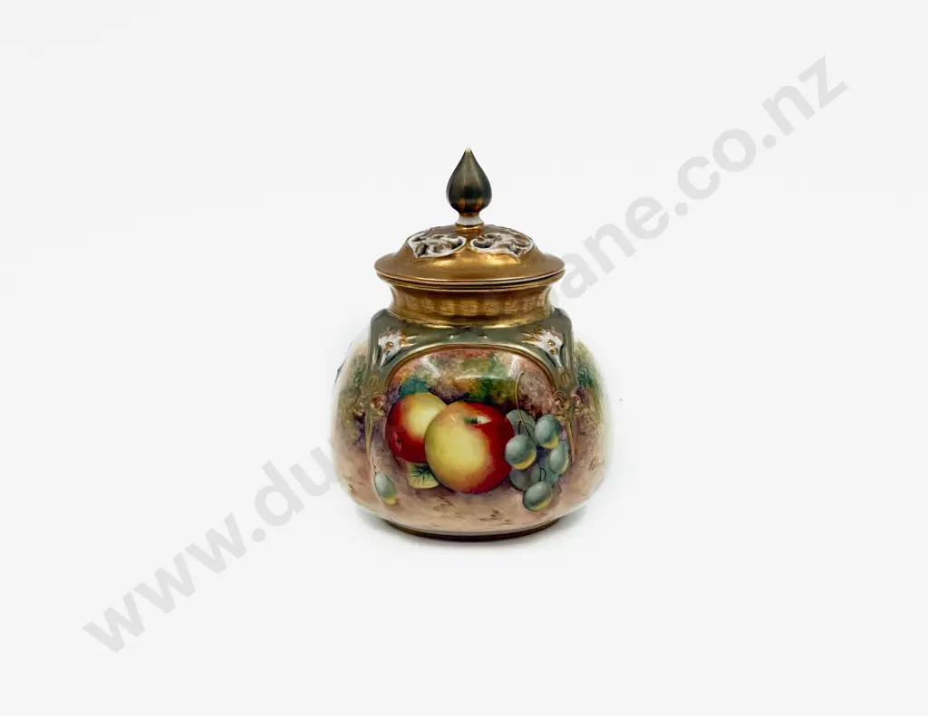 Royal Worcester Urn With Cover Image 1++