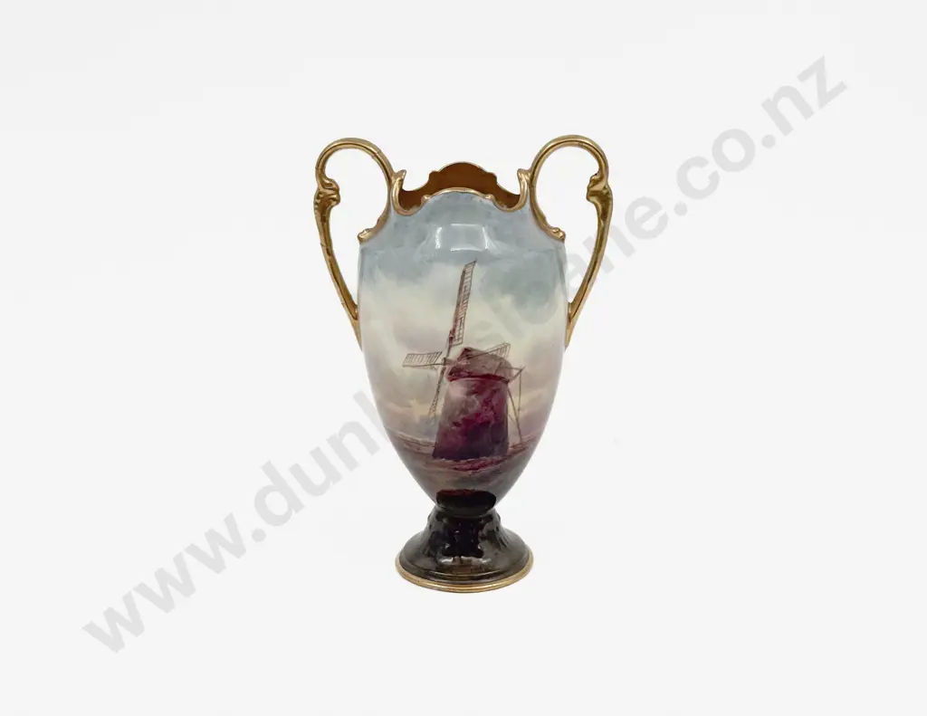 Royal Doulton Handled Vase Image 1++