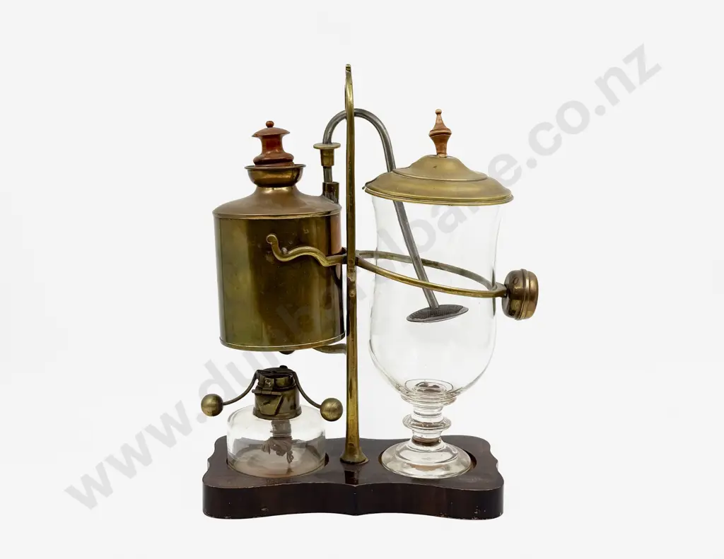 European Late C19th Vacuum Siphon Coffee Maker Image 1++