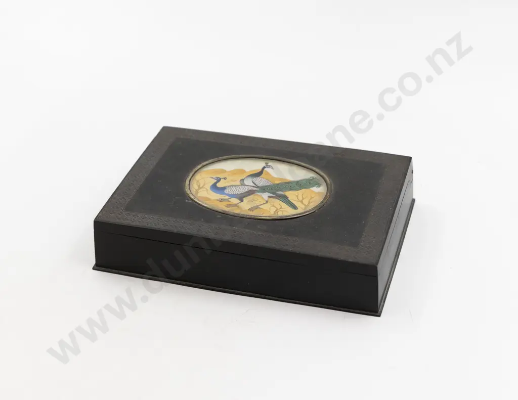 Indian Blued Steel Desk Box Image 1++